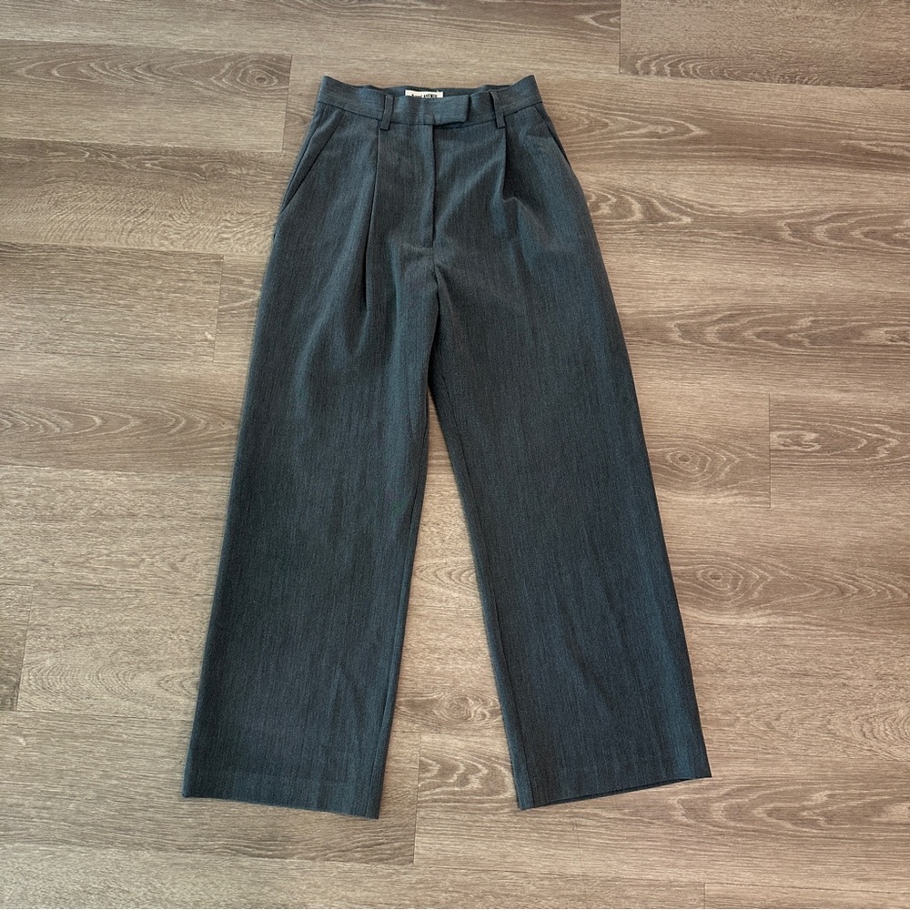 Djerf Avenue Favorite Pant, Gray (tailored) - Picture 2 of 6